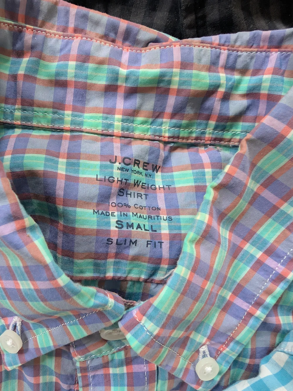 J. Crew slim fit